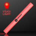 16" Steady Light Red LED Cheer Sticks - 5 Day